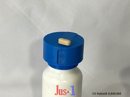 Jus-1;Single Pill Dispenser;Dispense One;medicine dispenser; drug dispenser; pill dispenser;arthritis hands; diabetes; diabetic fingers; diabetic finger tips;